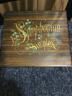 Hrací skříňka od Symphonion Simplex, - 3