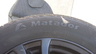 215/55R16 zimné M+S matador na hliníkových diskoch - 3