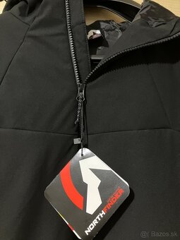 NORTHFINDER WATSON PÁNSKA TURISTICKÁ HYBRIDNÁ BUNDA S KAPUCŇ - 3