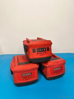 Predám repasované akumulátory (batérie) Hilti B22/5.2 - 3