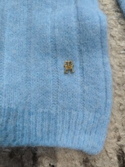 Dámsky šál Tommy Hilfiger - modrý - 3