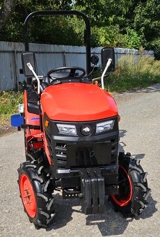 Malotraktor, traktor RHINO 25 HP, pluh 1/20, rotavátor 105 - 3