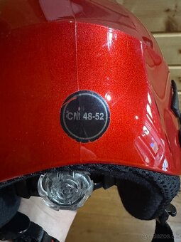 Detska lyziarska prilba velkost 48-52cm - 3