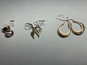 Predám zlaté náušnice 14-karát - 3