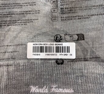 Supreme Grey Box Logo Beanie - 3