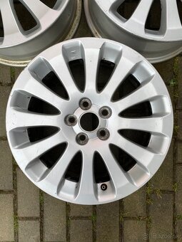 Predám 3.ks Subaru hliníkové disky/elektróny R16 - 3