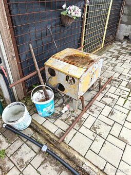 Starý stavebný navijak/výťah na 380V - 3