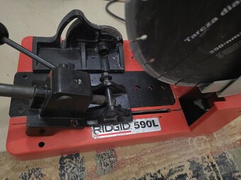 RIDGID Kotúčová píla 590L 26641 + 2 kotúče - 3