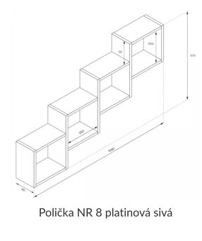 Na predaj Úplne Nové poličky. - 3
