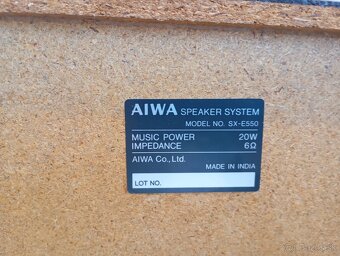 vintage repro AIWA SX-E550 - 3