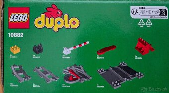 LEGO DUPLO ŽELEZNIČNÉ PRIECESTIE A KOĽAJNICE 10882 - 3