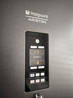 Voľne stojaca kombinovaná chladnička Hotpoint XH9 T2Z COZH - 3