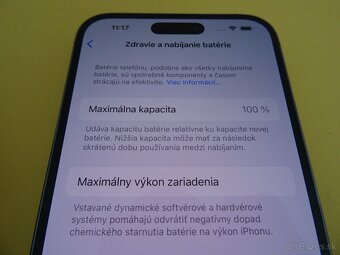 iPhone 14 PRO MAX 128GB PURPLE - ZÁRUKA 1 ROK - 100% BATERIA - 3
