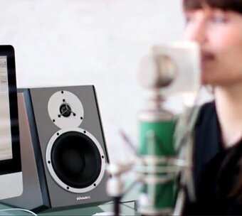 Dynaudio DBM50 Angled 2-Way Active Monitor Speaker - 3