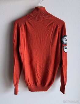 Zánovný luxusný merino sveter Amundsen Peak Half Zip - 3