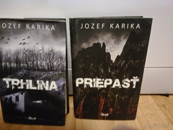 Jozef Karika 2 Knihy - Priepasť a Trhlina za Super Cenu 12 E - 3