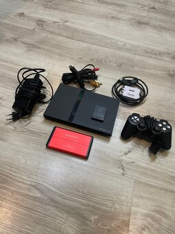 👉 PlayStation 2 Slim SCPH-70004 PAL + FreeMCBoot + SSD 256G - 3