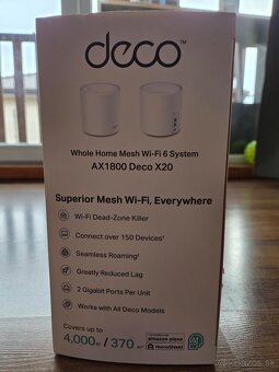 TP link Deco x20 wifi 6 mesh system - 3