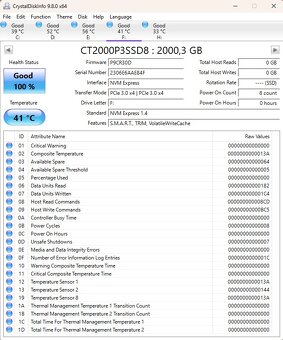 Crucial P3 2TB, M.2 2280, NVMe (nepoužité) - 3