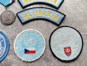 Vojenské nášivky a medaile z misií OSN - 3