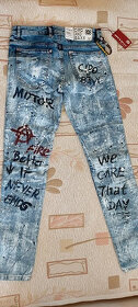 Predám nové jeans CIPO&BAXX, L34 - 3