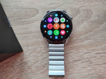 Huawei Watch GT3 46 mm Elite Stainless Steel, ako nove - 3