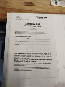 Plynový kotol Junkers - 3