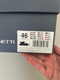 Lanetti 46 topánky sandále - 3