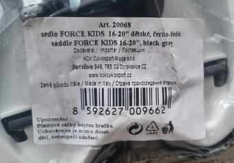 Sedlo sedadlo FORCE na detsky bicykel 16-20 palcov - 3