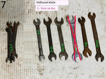 Vidlicové klúče Czechoslovakia - 3