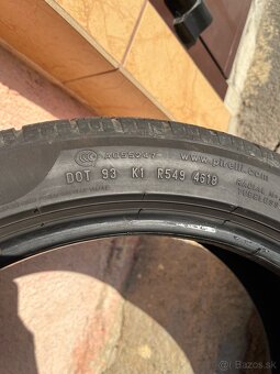 Predám jazdené zimné pneumatiky PIRELLI SOTTOZERO 225/45/18 - 3