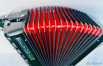 Predám nový akordeón Beltunica- chromaticky B Griff -72 BASO - 3