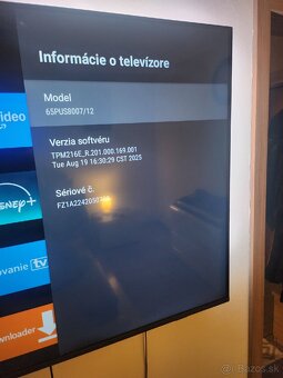 Predám tv Philips 65 - 3