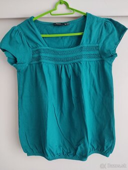 Tyrkysové tričko 36/38 - 3