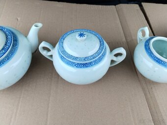 Čínsky ryžový porcelán 15ks - 3
