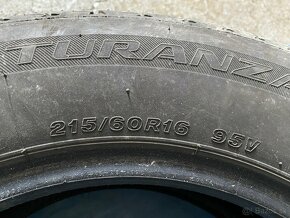 4ks letné pneumatiky 215/60 r16 - 3