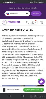 Reprobox American Audio CPX 12 A - 3