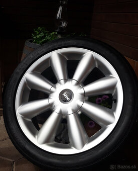 alu R18 5x112, orig. Mini Cooper, zimné pneu 225/45 - 3