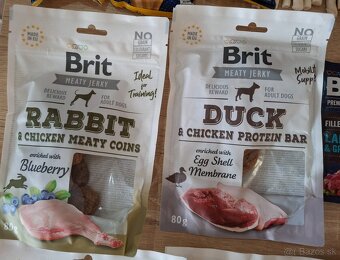 Maškrty,pamlsky,odmeny,kapsičky,vlhké krmivo BRIT pre psov - 3