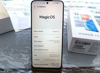 Mobilní telefon Honor X8 6GB + 2GB RAM / 128GB / Android 13 - 3