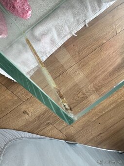 100€ - Akva 100x35x36cm, 1cm hrubé sklo - OPTIWHITE - 3