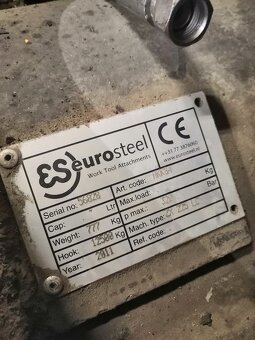 Použitý Powertilt verachtert CW30 CW40 na bager cca 25ton - 3