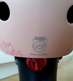 Detská prilba Scoot&Ride XXS-S Rose Reflective - 3