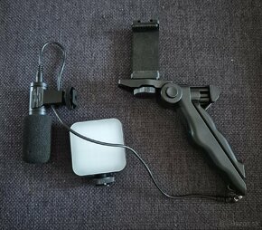 Set statív, mikrofón a svetlo - 3