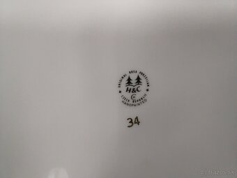 Originál h&c rosa porcelán - 3