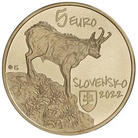 5 eurové mince / 5€ Slovensko. - 3