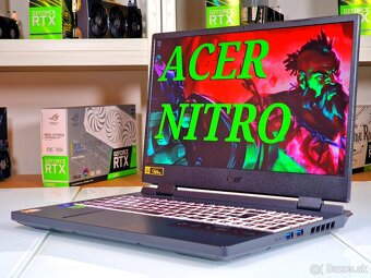 Herný notebook ACER NITRO | RTX 4060 MUX | i7-12650 | DDR5 - 3