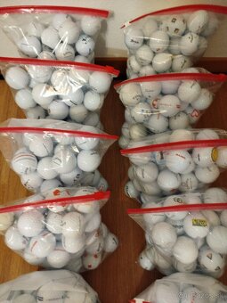 Predám 1000ks použitých golfových lopticiek - 3