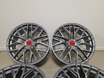 Alu disky R18 5x112 Et45 8J MAM RS4 PP Seat Audi Vw Škoda - 3