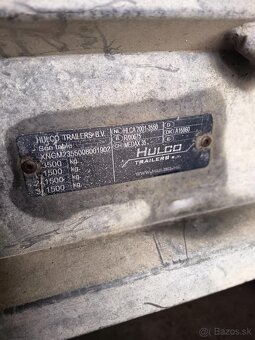 Prívesný vozik trojnapravovy - 3